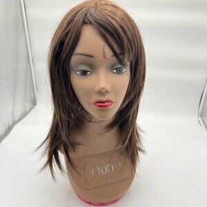 Medium Brown Wig - Contemporary Layered Style